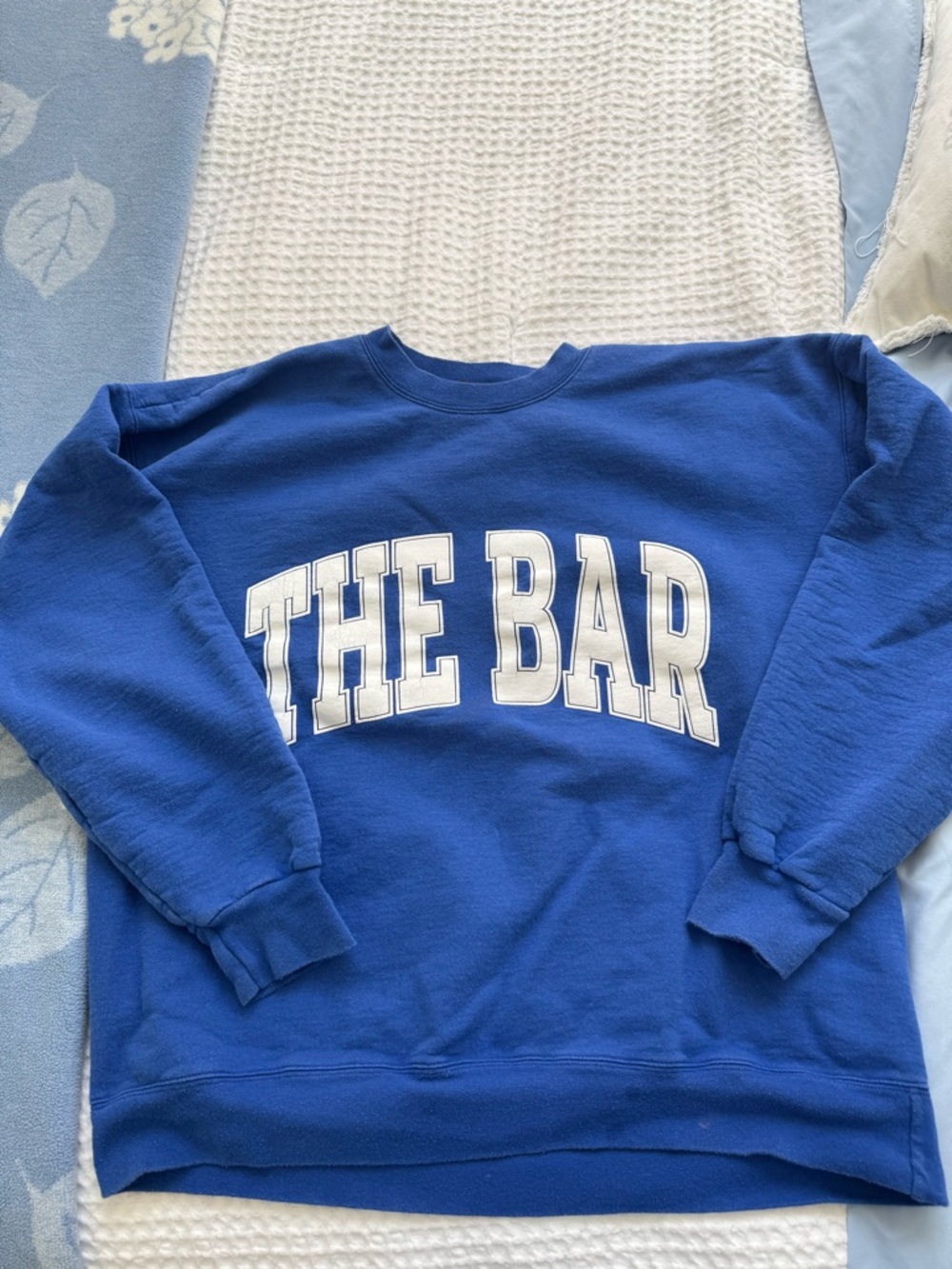 Blue "THE BAR" Sweatshirt